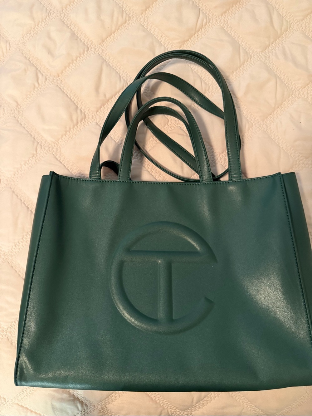 Telfar Medium Dark Olive Shopping Bag
